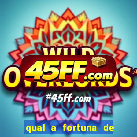 qual a fortuna de tony ramos